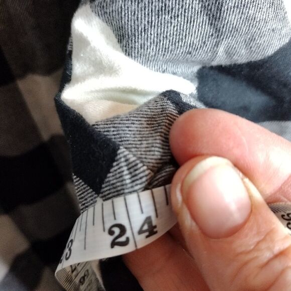 Woman Within flannel top - Picture 6 of 7